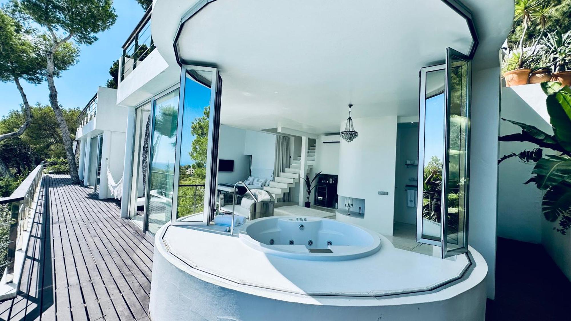 Villa Roca Ibiza - Un Paraiso Premium A Solo 10 Minutos De La Ciudad De Ibiza Y De Las Playas Cala Jondal Y Salinas Sant Jordi de ses Salines ภายนอก รูปภาพ